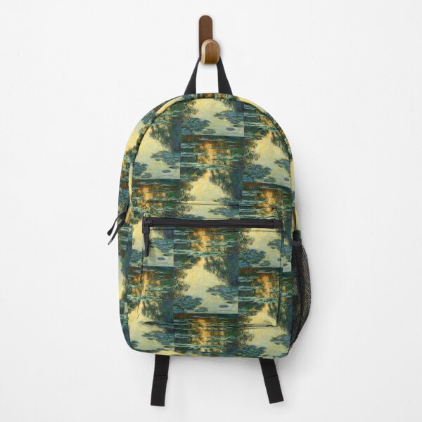 Item preview, Water Lilies by Claude Monet: Vertical Impressionist Water Garden Poster designed and sold by artofuniverse.