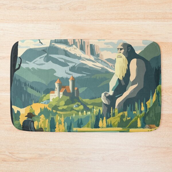 Item preview, Kingdomino - Inspired Illustration / Retro Board Game Poster / Wall Art Print / Fantasy, Board Game, RPG, DnD / Gift Idea designed and sold by RoleplayRealm.