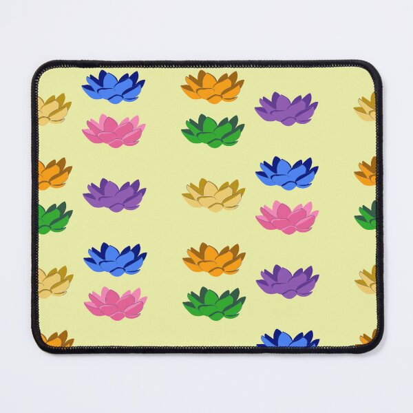 Item preview, Lotus Flowers Colorful Stickers Pack Prints Wall Art Magnet Coffee Cup Home Decoration Notebook TShirt Stationary Redbubble Shop designed and sold by Saritas Boutique Shop.