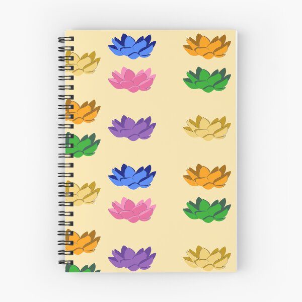 Artikelvorschau, Bunte Lotusblumen-Sticker, Wandbilder, Magnete, Kaffeetassen, Heimdeko, Notizbücher, T-Shirts, Schreibwaren – Redbubble-Shop entworfen und verkauft von Saritas Boutique Shop.