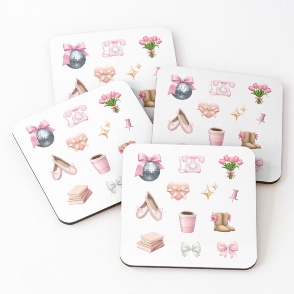 Item preview, girly pink set designed and sold by delicate-pov.