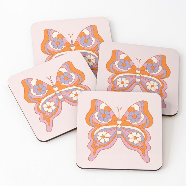 Item preview, Groovy Floral Butterfly designed and sold by Randomundi.