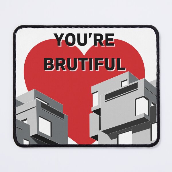 Item preview, Habitat 67 - You're Brutiful Black and White / Monochrome designed and sold by sketchingarchi.