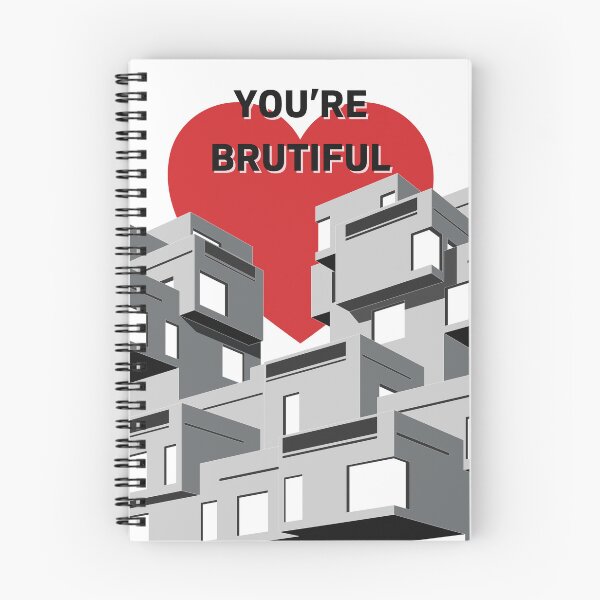 Item preview, Habitat 67 - You're Brutiful Black and White / Monochrome designed and sold by sketchingarchi.
