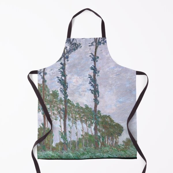Item preview, Wind Effect Series of the Poplars by Claude Monet: Impressionist Landscape Poster designed and sold by artofuniverse.