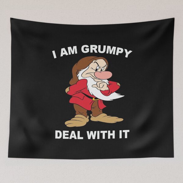 Item preview, I Am Grumpy Deal With It designed and sold by karmastore.