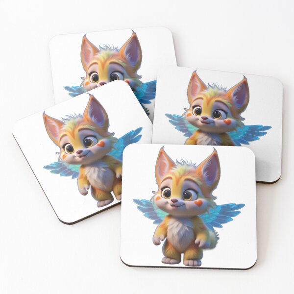 Item preview, Nimbus Creature – Fireburst Nimbus – Magical Fantasy Companion Art designed and sold by Alyas-Creatures.