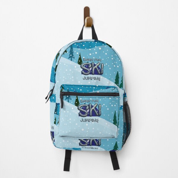 Item preview, Born for Ski Jumping designed and sold by teepossible.