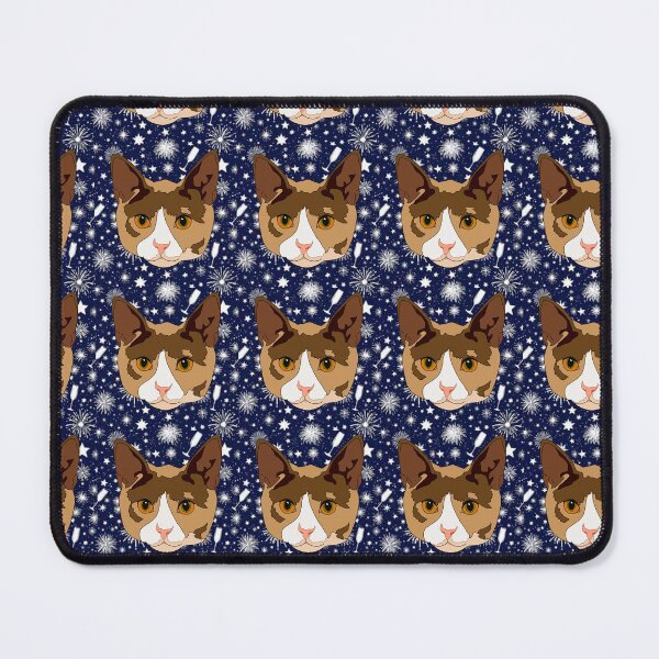 Item preview, Copy of Copy of Winter pattern cat designed and sold by LeahcarsArt.