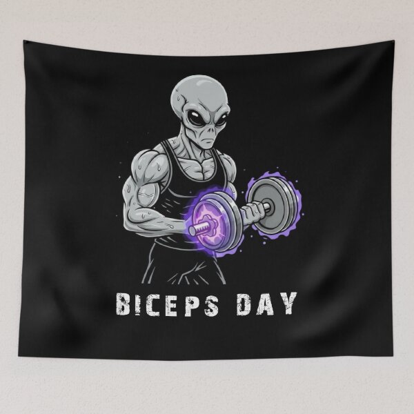 Item preview, RESIDENT ALIEN GYM designed and sold by ALL ART .