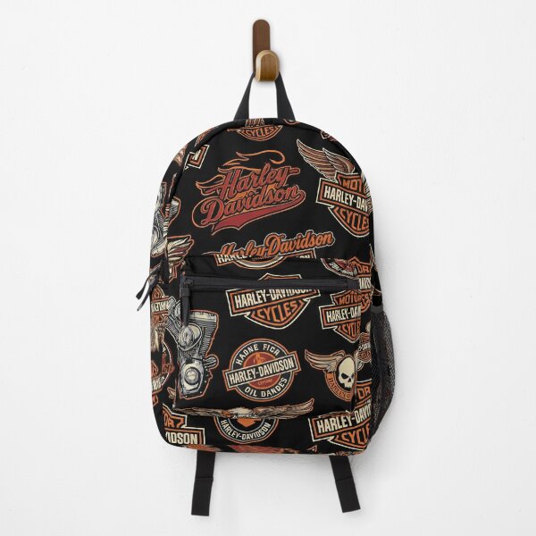Item preview, Harley Davidson Vintage Logos Pattern – Motorcycle Heritage Design designed and sold by enzoade.