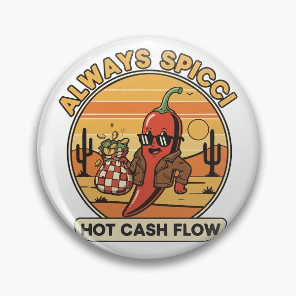 Artikelvorschau, Always Spicci – Hot Cash Flow Red Chili Pepper Logo entworfen und verkauft von Chilivibes.