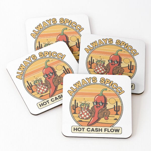 Item preview, Always Spicci - Hot Cash Flow Red Chili Pepper Logo designed and sold by Chilivibes.