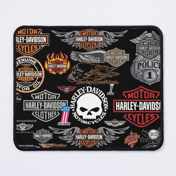 Item preview, Harley Davidson Classic Emblem Pattern – Custom Biker Aesthetic designed and sold by enzoade.