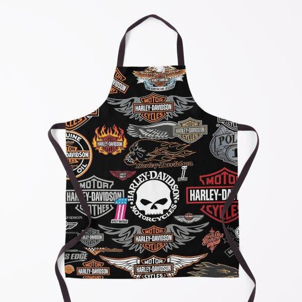 Item preview, Harley Davidson Classic Emblem Pattern – Custom Biker Aesthetic designed and sold by enzoade.