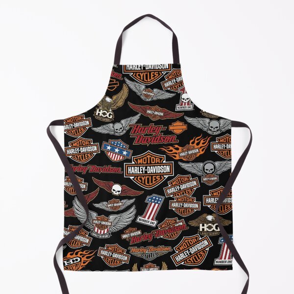 Item preview, Harley Davidson Motorcycle Logo Pattern – Premium Biker Design designed and sold by enzoade.