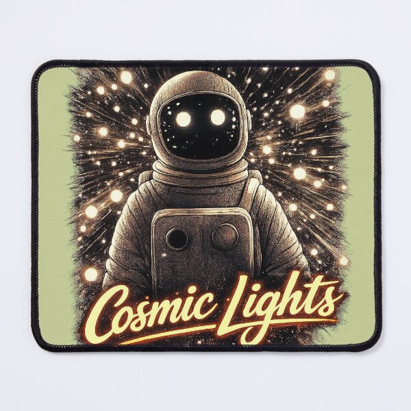 Item preview, Cosmic Lights Astronaut designed and sold by The Zurggon Shop.