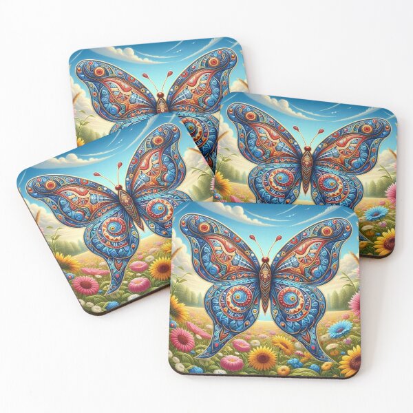 Item preview, Mystical Mandala Butterfly designed and sold by TinCatOutPost.