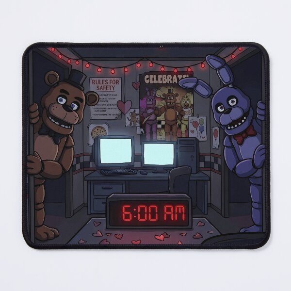 Item preview, I'd Survive Five Nights with You - FNAF Valentine’s Day Gift designed and sold by DeviantMerch.