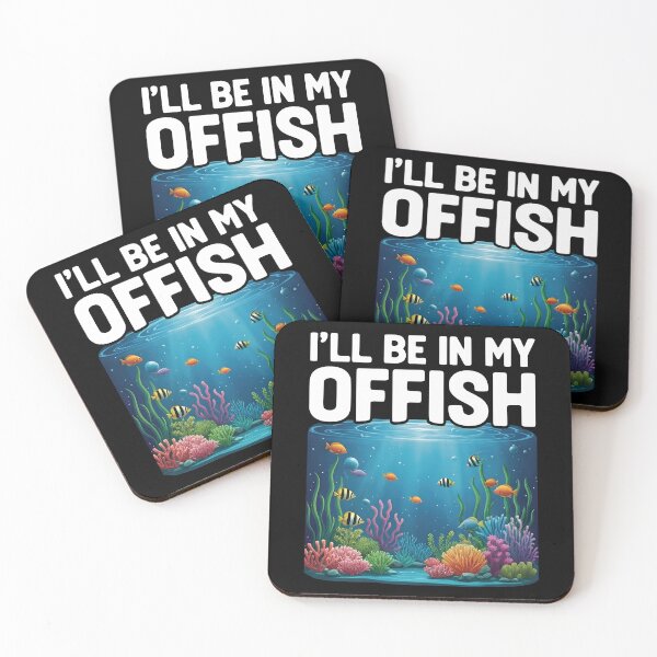 Item preview, Aquarium Art Fish Keeper, I'll Be In My Offish designed and sold by StoreMix23.