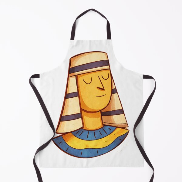 Item preview, Ramesses III Cartoon Illustration – Ancient Egyptian Pharaoh Art designed and sold by AncientEgyptPosters.