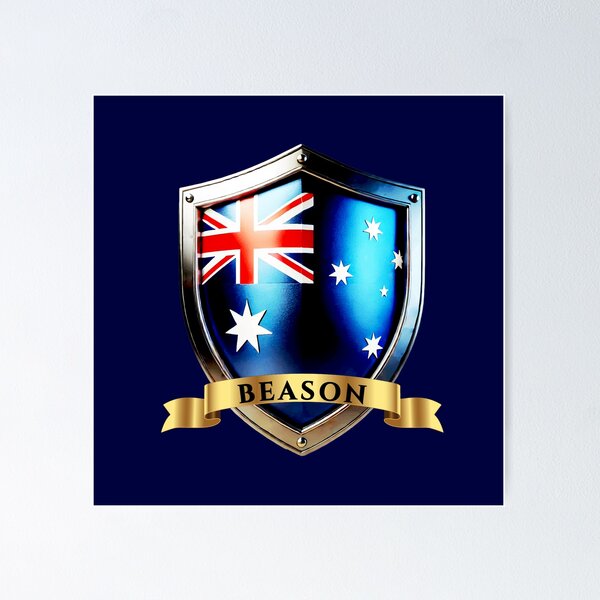 Item preview, Beason Australian Heritage Crest Shield designed and sold by Highlandkings.