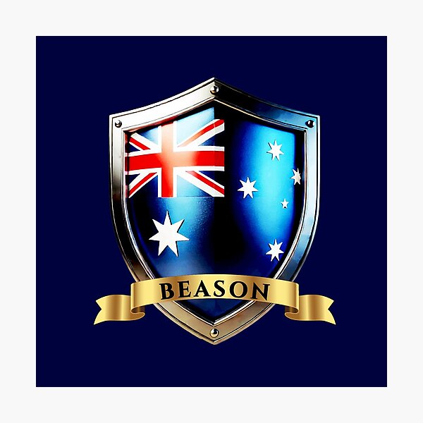 Item preview, Beason Australian Heritage Crest Shield designed and sold by Highlandkings.