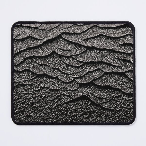 Item preview, Layered Black Sand – Minimal Abstract Texture Art designed and sold by Photographer's Odyssey.