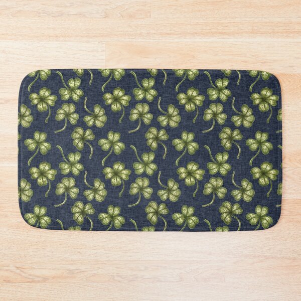 Item preview, Vintage Lucky Clover Pattern – Retro St. Patrick’s Day Irish Shamrock Design. Dark designed and sold by SIR13.