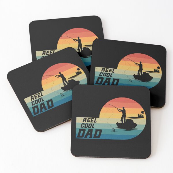 Item preview, Vintage Reel Cool Dad Fisherman Design designed and sold by GetGoodFit.