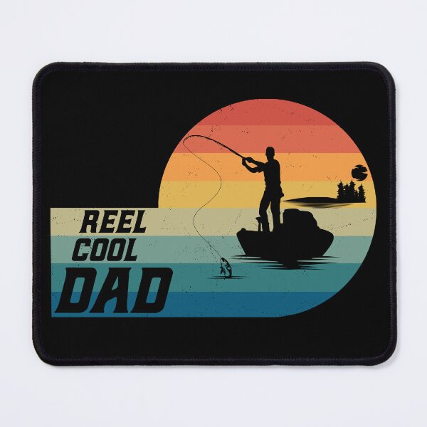 Item preview, Vintage Reel Cool Dad Fisherman Design designed and sold by GetGoodFit.