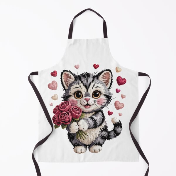 Item preview, Cute Kitten with Roses designed and sold by jkrphoto.
