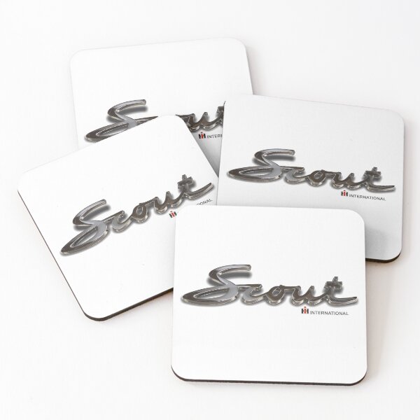 Item preview, International Scout Metal Emblem with Shadow designed and sold by TeesbyAharon.