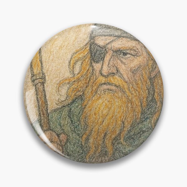 Item preview, Odin Allfather Portrait designed and sold by The Zurggon Shop.