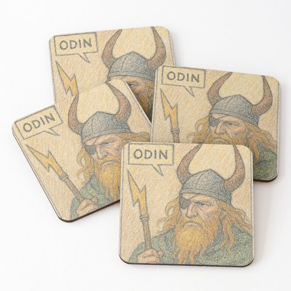 Item preview, Odin Allfather Portrait designed and sold by The Zurggon Shop.