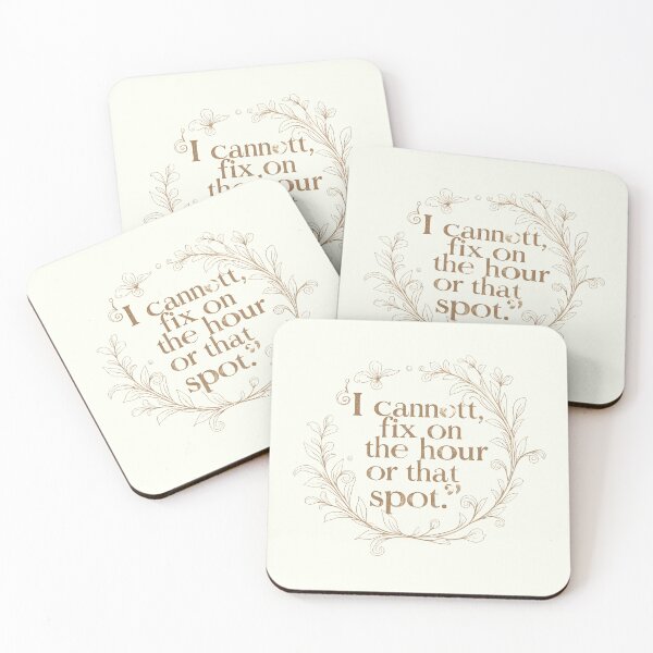 Item preview, Cannot fix the hour or that spot with decorative elements in a simple design designed and sold by SpaceartLilu.