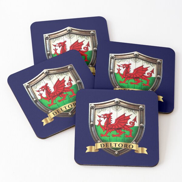 Item preview, Deltoro Welsh Heritage Crest Shield designed and sold by Highlandkings.