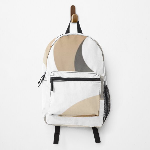 Item preview, Crescent Motion – Abstract Circular Flow in Neutral Tones designed and sold by Cristhian Almanza.