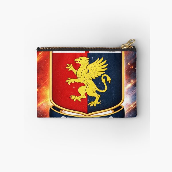 Item preview, Genoa Inspired Football Crest – Red & Blue Italian Soccer Fan Art designed and sold by RAVisuals.