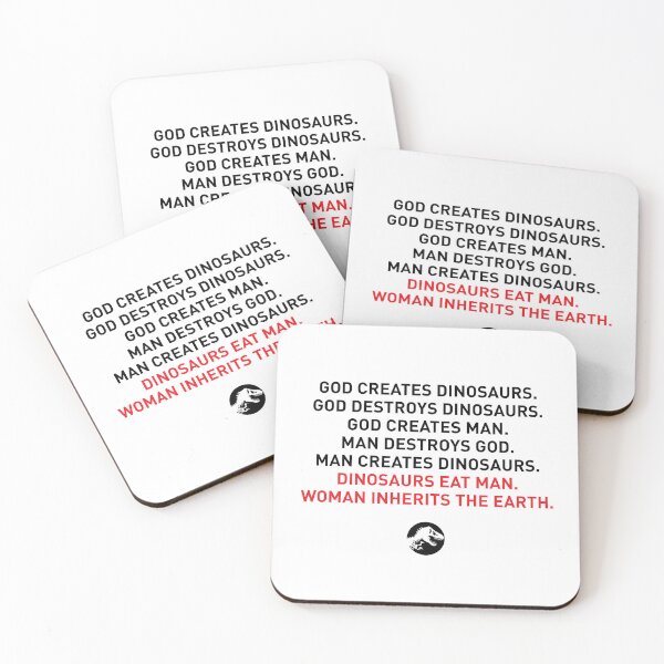 Item preview, Jurassic Park quote designed and sold by The Common Tee.