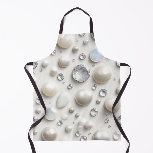 Item preview, Elegant Cream Pearl Diamond Moonstone Scatter Pattern Luxury Jewelry Texture designed and sold by meganohm.