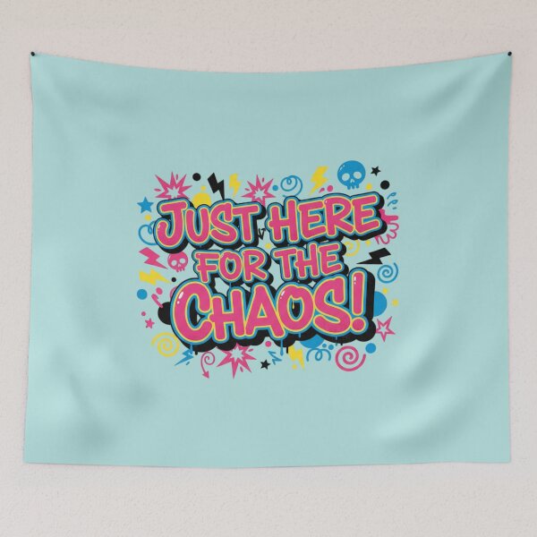 Item preview, Just Here or the Chaos designed and sold by DesignByPotatos.