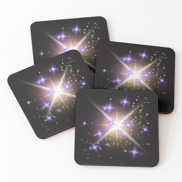 Item preview, Pastel Starburst Heart Glow – Dreamy Pink & Purple Magic Art designed and sold by SolutionsArt.