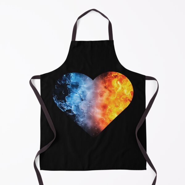 Item preview, Water & Fire Heart designed and sold by KatNa.