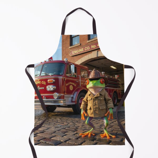 Item preview, Red-Eyed Tree Frog Fire Fighter designed and sold by Tridentulus.