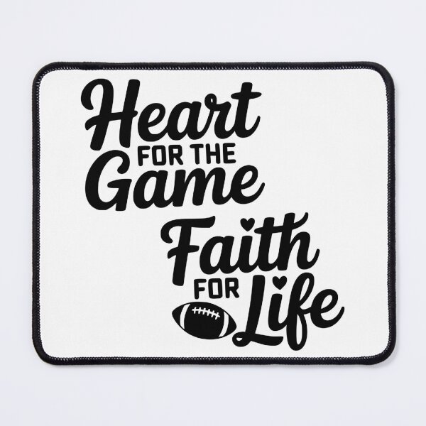 Item preview, Heart for the Game Faith for Life designed and sold by theartfulaspie.