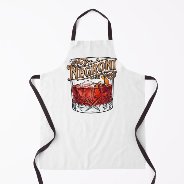 Item preview, Vintage Negroni Cocktail Art Classic Italian Aperitif Illustration designed and sold by OneLineBar.