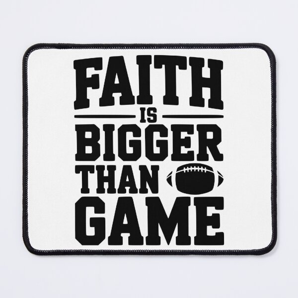 Item preview, Faith Is Bigger Than the Game designed and sold by theartfulaspie.