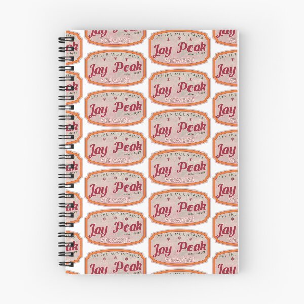 Item preview, Jay Peak, Vermont, Ski, textured skiing badge designed and sold by Wanderful-roads.
