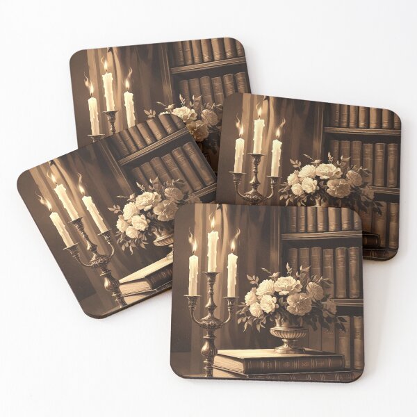 Item preview, Dark Academia Scholar’s Writing Desk Aesthetic Art designed and sold by semenol.